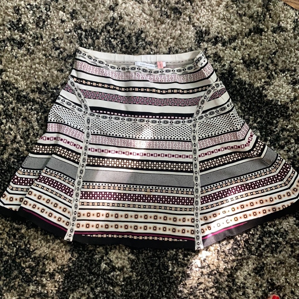 Stretchy a line skirt